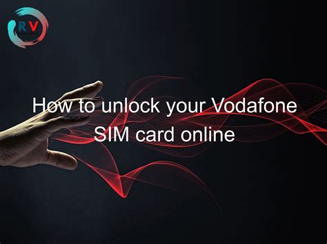 vodafone sim card online